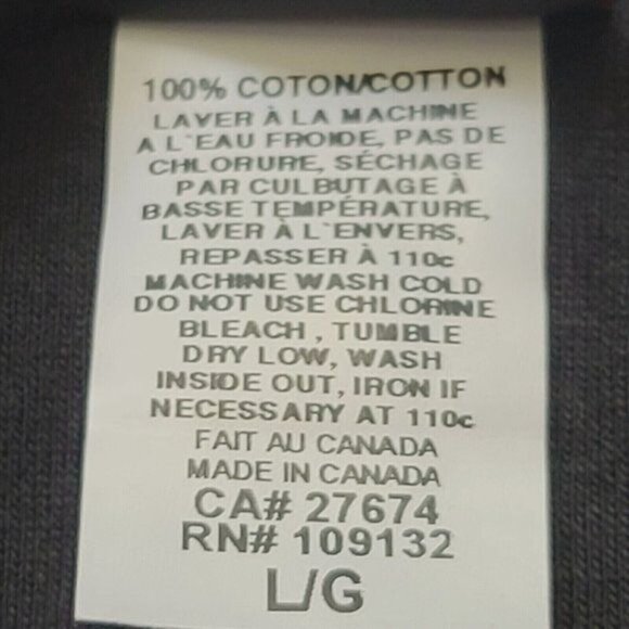 Vintage Emily the Strange Tshirt, Leave me Alone, Black, Small - Picture 4 of 5